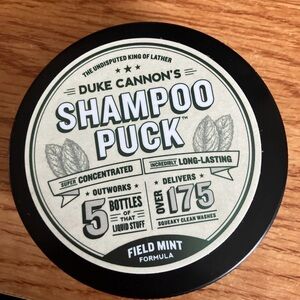 Duke Cannons Field Mint Shampoo Puck